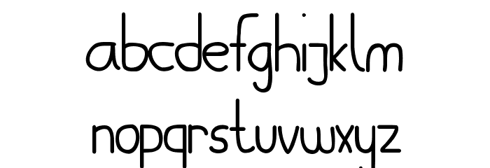 Aw, Jaysus! Font LOWERCASE