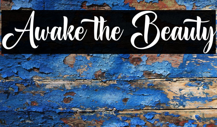 Awake the Beauty Example 2