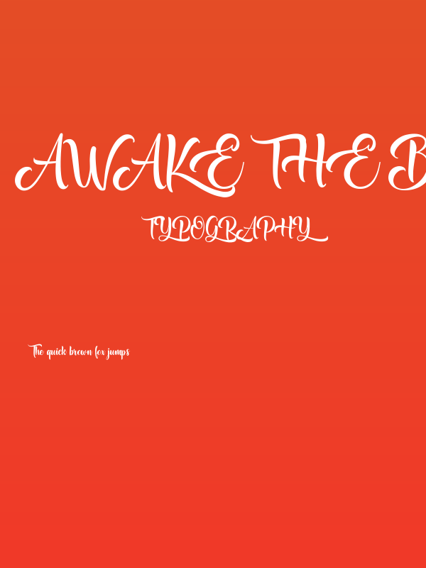 Awake the Beauty Poster