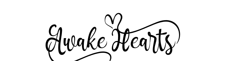 Awake_Hearts`  Descarca Fonturi Gratis