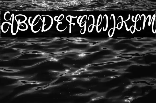 Awake_Hearts` Font examples