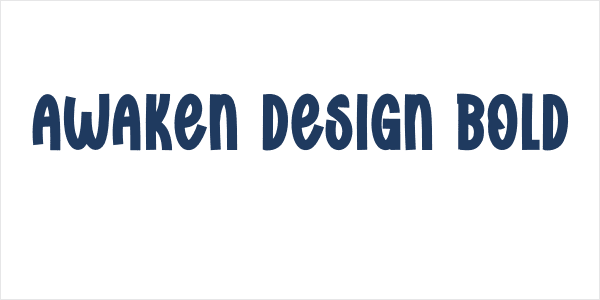 Awaken Design Bold Logo