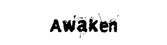 Awaken  नि: शुल्क फ़ॉन्ट्स डाउनलोड