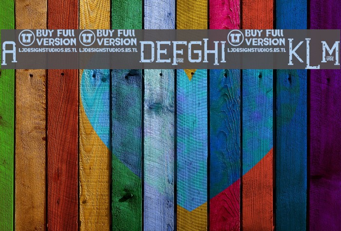 Awakened Grunge Font examples