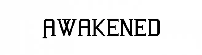 Awakened  Frei Schriftart Herunterladen