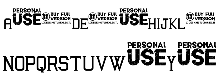 Awakened Font LOWERCASE