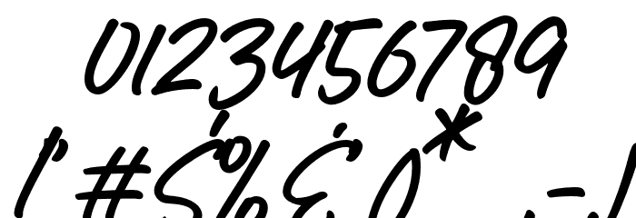 Awaking Font OTHER CHARS