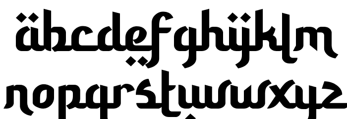 Awal Ramadhan Font LOWERCASE