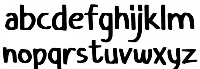 Awalan Boxing Font LOWERCASE