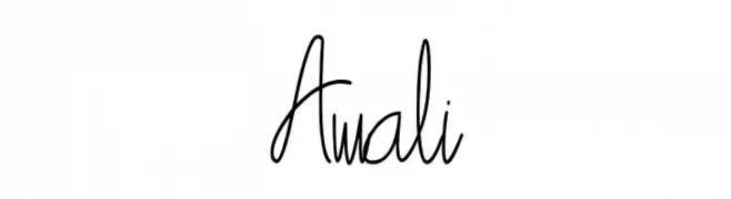 Awali  Frei Schriftart Herunterladen