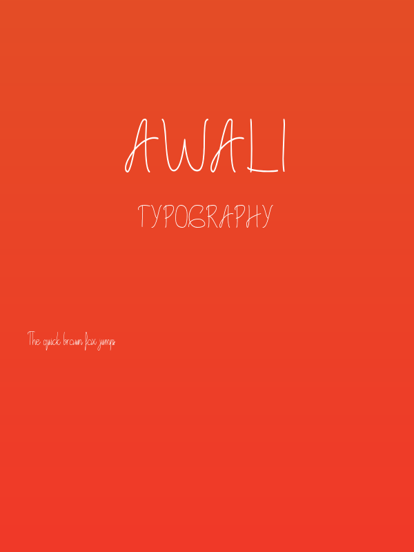 Awali Poster