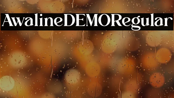 Awaline DEMO Regular Example 1