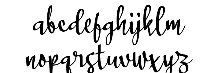 Awanipun_ Font LOWERCASE