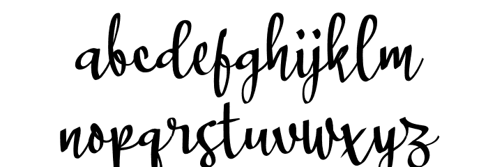 Awanipun_ Font LOWERCASE