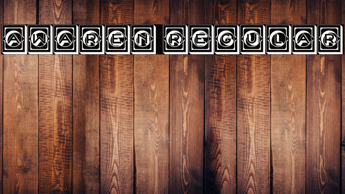 Awaren Regular Example 1