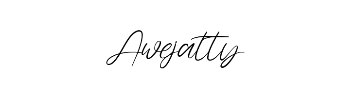 Awejatty  baixar fontes gratis