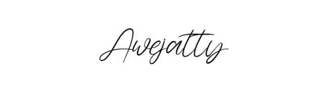 Awejatty  Fuentes Gratis Descargar