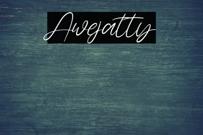 Awejatty Example 3