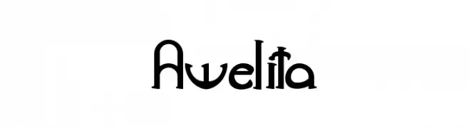 Awelita  Free Fonts Download