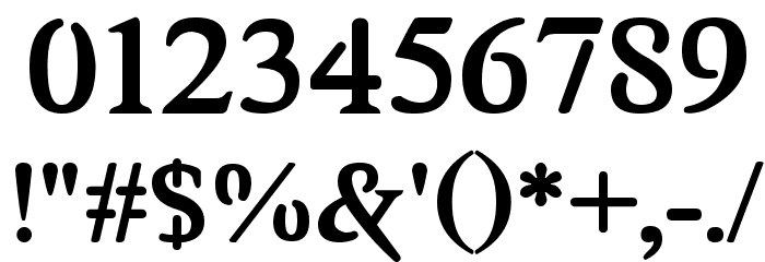 Awery Font OTHER CHARS