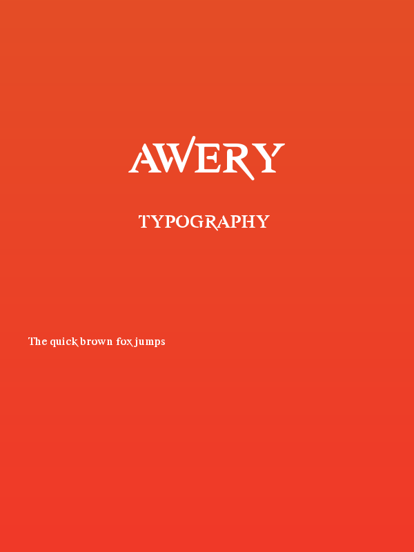 Awery Poster