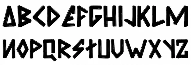 Awesome Brush Fuentes MINÚSCULAS