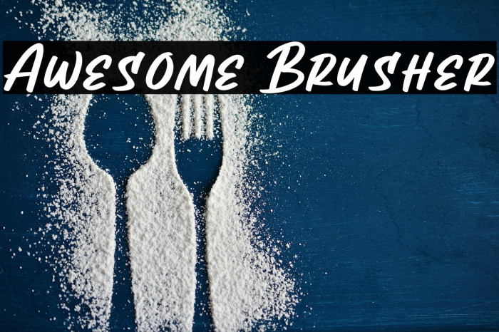 Awesome Brusher Example 1