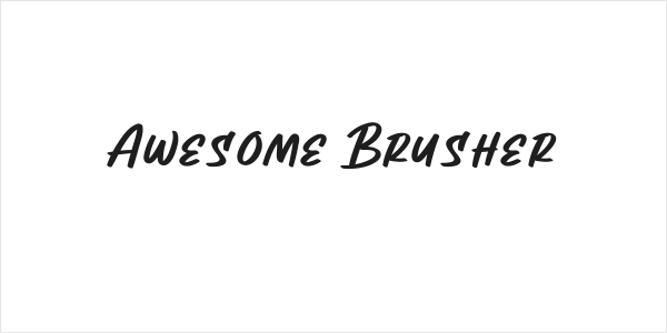 Awesome Brusher Logo