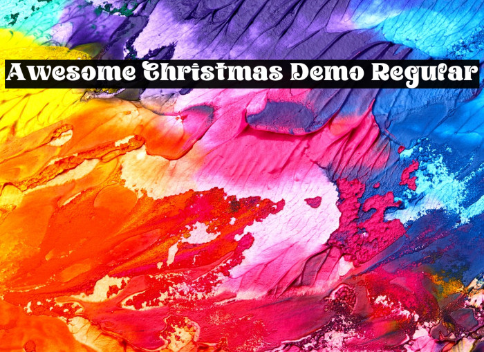 Awesome Christmas Demo Regular Example 2