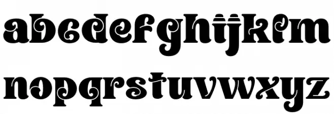 Awesome Christmas Demo Regular Font LOWERCASE