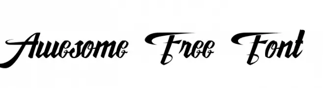 Awesome Free Font  免费字体下载