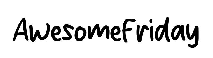 Awesome Friday  les polices de caractères gratuit tlcharger
