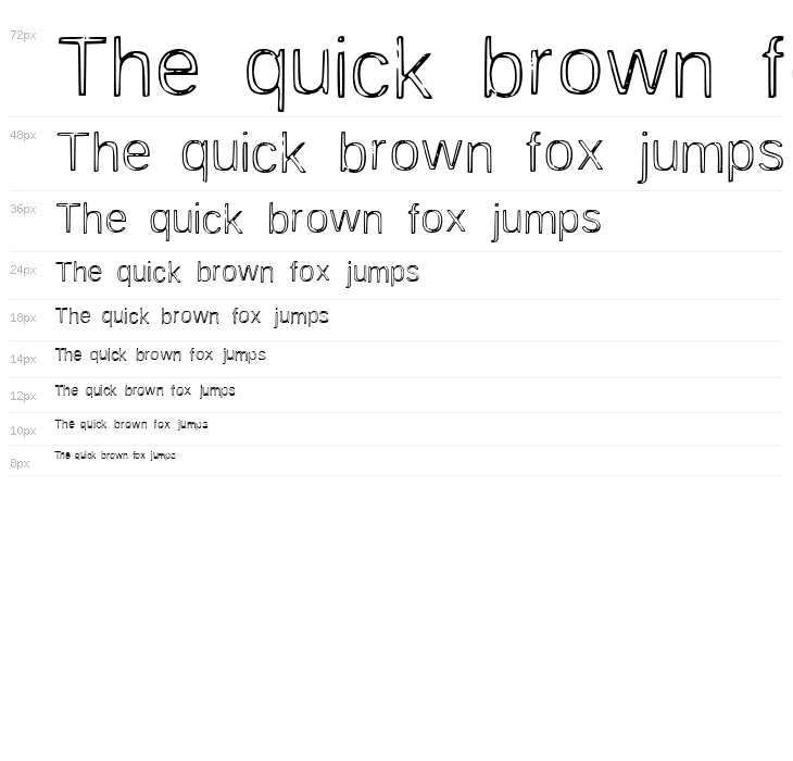 Awesome Outline Waterfall