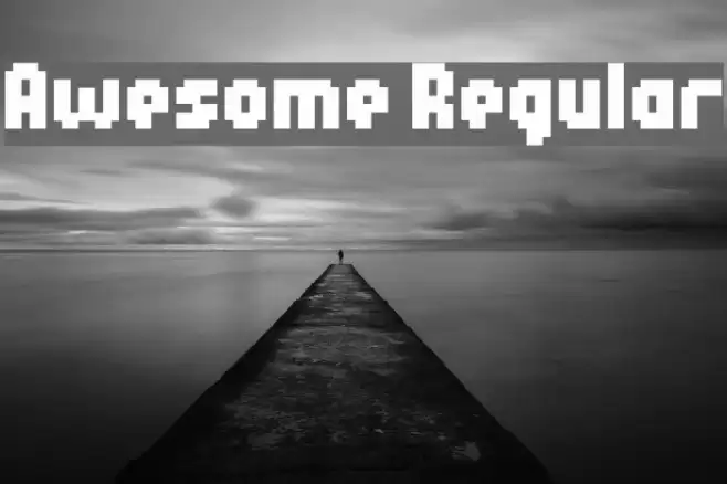 Awesome Regular Font examples