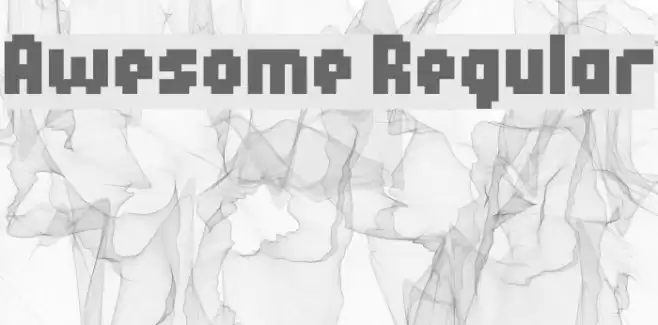 Awesome Regular Font examples