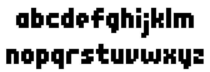 Awesome Regular Font LOWERCASE