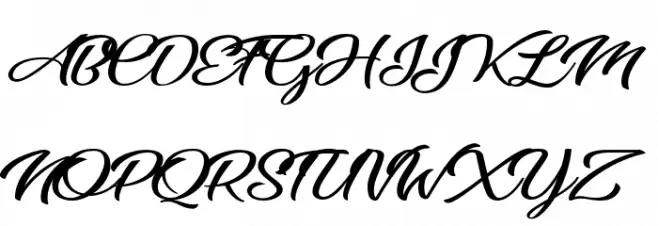Awesome Season Personal Use Regular 字体 大写
