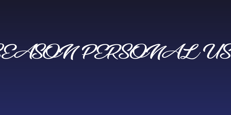 Awesome Season Personal Use Regular Social Header