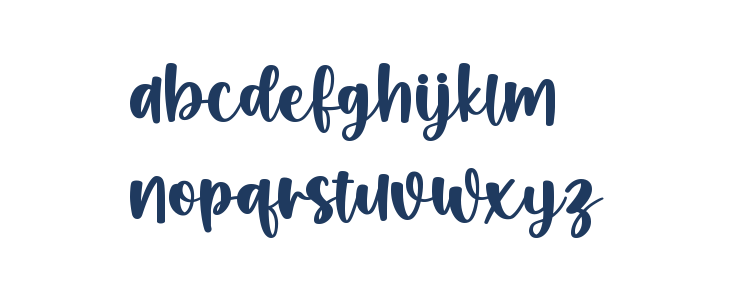 Awesome Snowflakes Lowercase