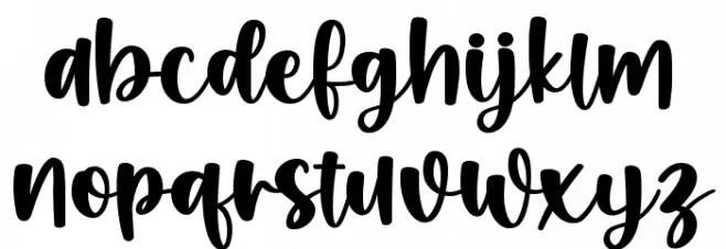 Awesome Snowflakes Polices MINUSCULES