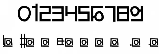 Awesome South Korea Font OTHER CHARS