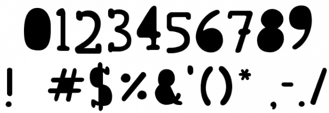 Awesome Font OTHER CHARS