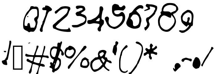 AwesomeFont Font OTHER CHARS