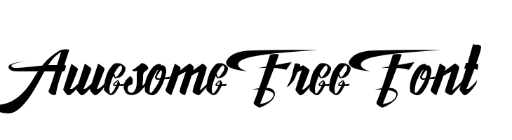 AwesomeFreeFont Font