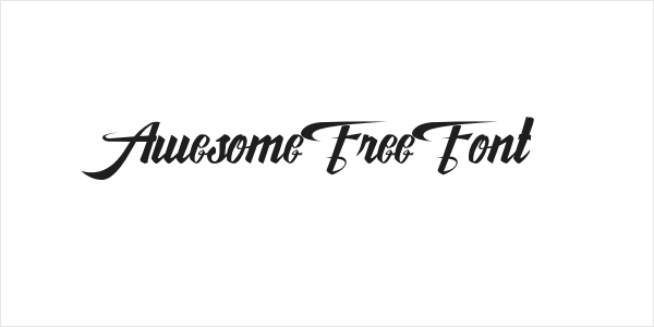 AwesomeFreeFont Logo