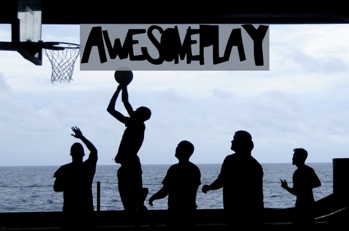 AwesomePlay Font examples
