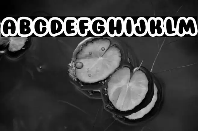 AwesomePossumDemo-Outline Font examples