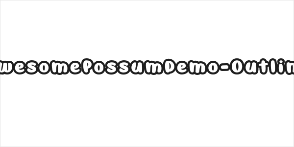 AwesomePossumDemo-Outline Logo