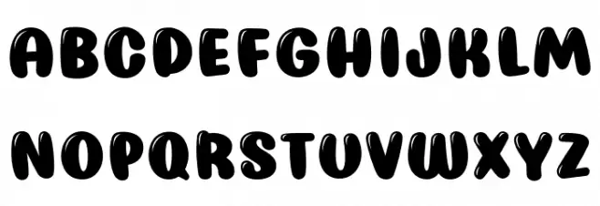 AwesomePossumDemo-Shine Polices MAJUSCULES