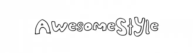 AwesomeStyle  Descarca Fonturi Gratis